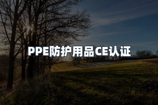 口罩防护类系列CE认证